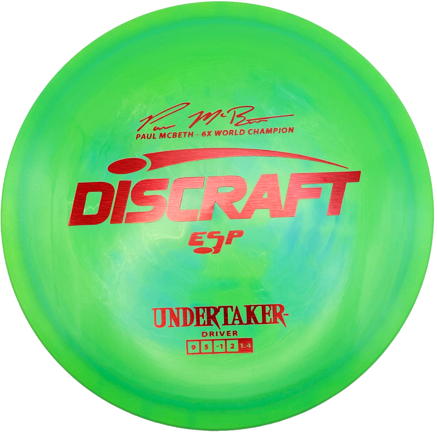 Discraft Undertaker - ESP Line - Green