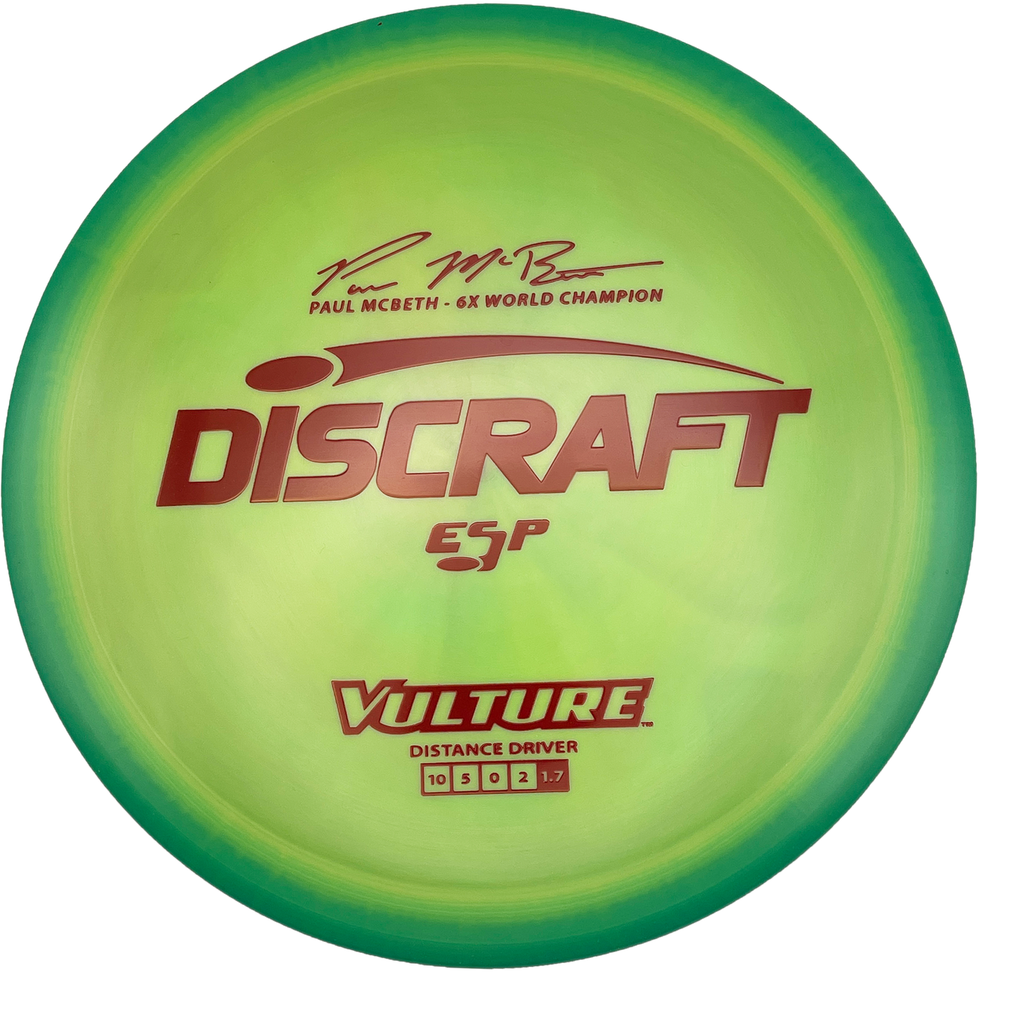 Discraft Vulture - ESP - Swirly Green