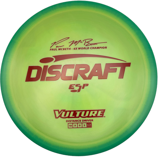 Discraft Vulture - ESP - Swirly Green