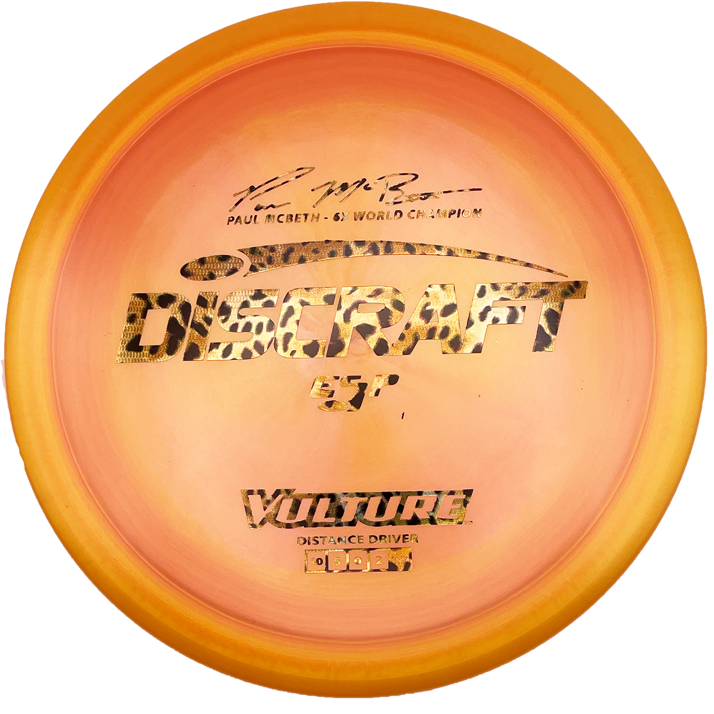 Discraft Vulture - ESP - Swirly Orange
