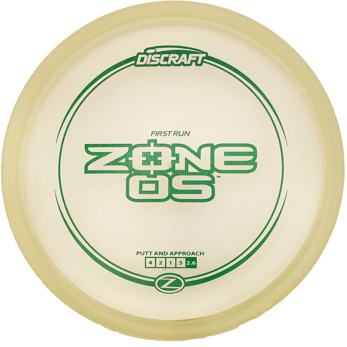Discraft Zone OS - First Run - Z Line - Clear