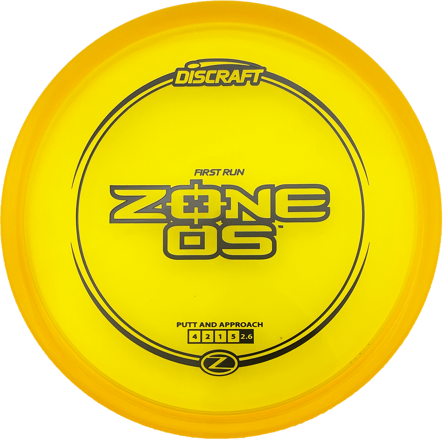 Discraft Zone OS - First Run - Z Line - Light Orange