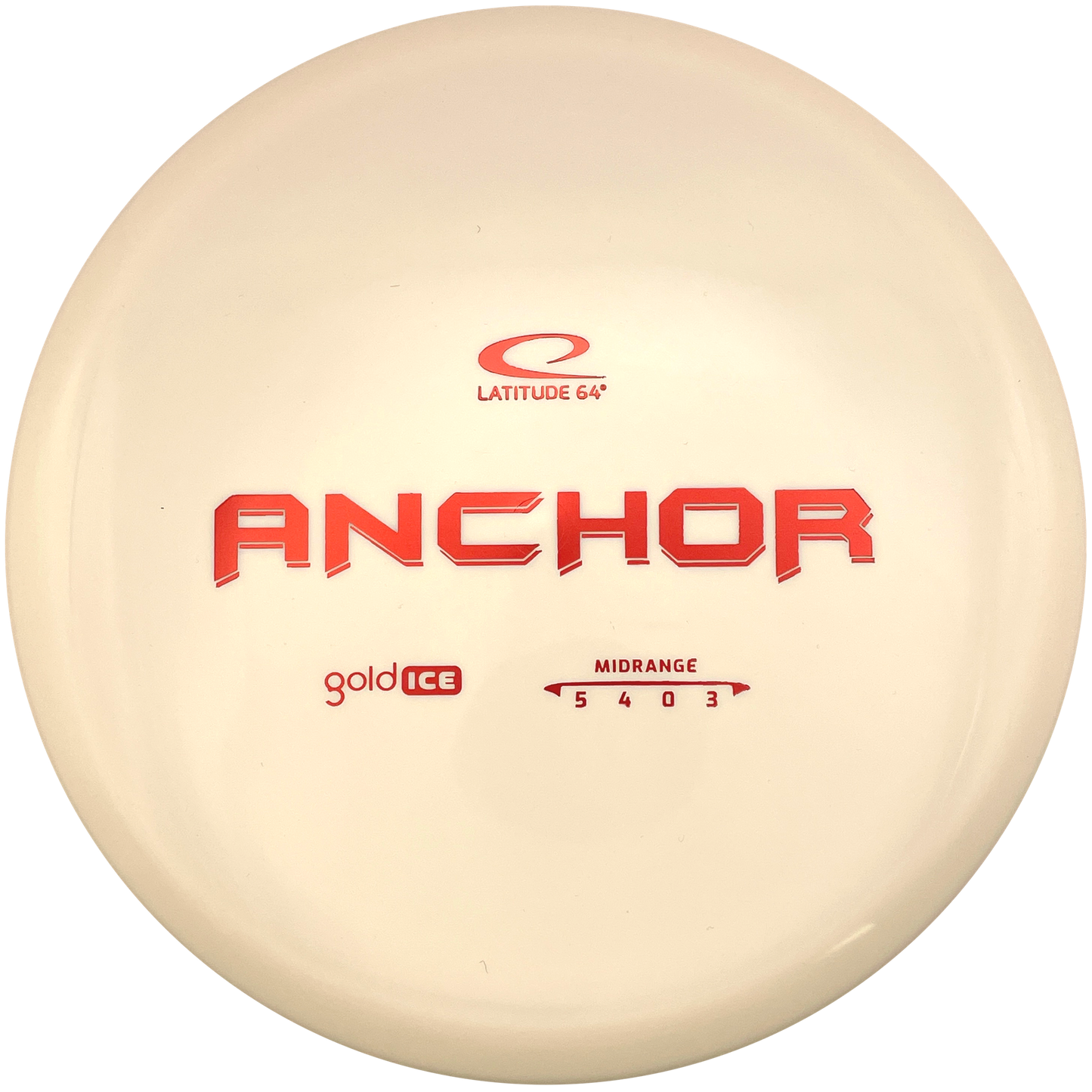 Latitude 64 Anchor - Gold Ice Line - White