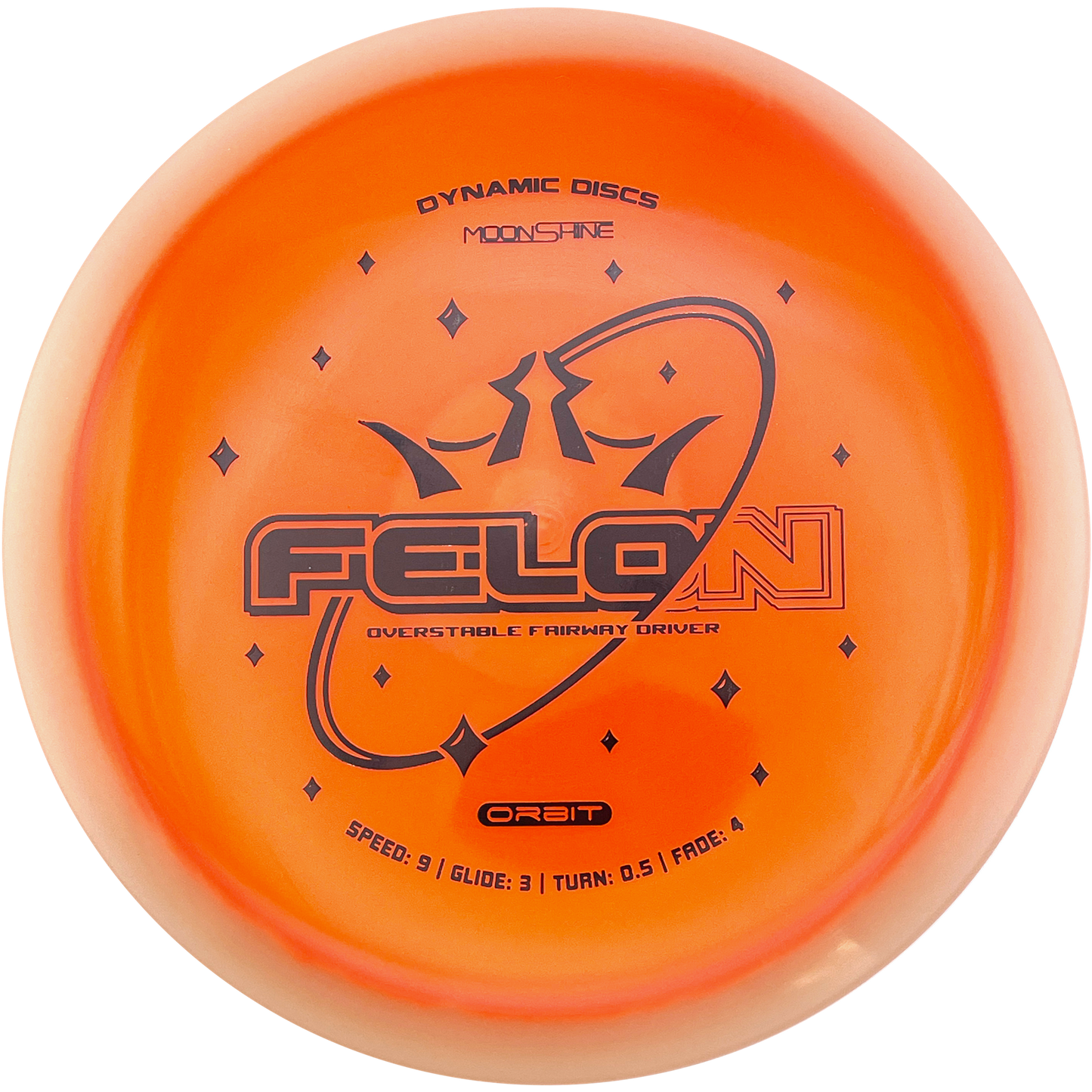 Dynamic Discs Felon - Orbit Moonshine - Orange