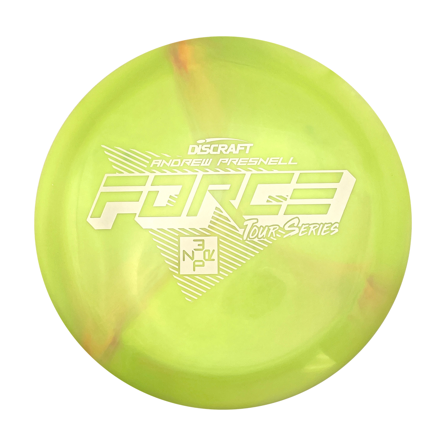 Discraft Force - Andrew Presnell - Tour Series - ESP Line - Swirly Light Green