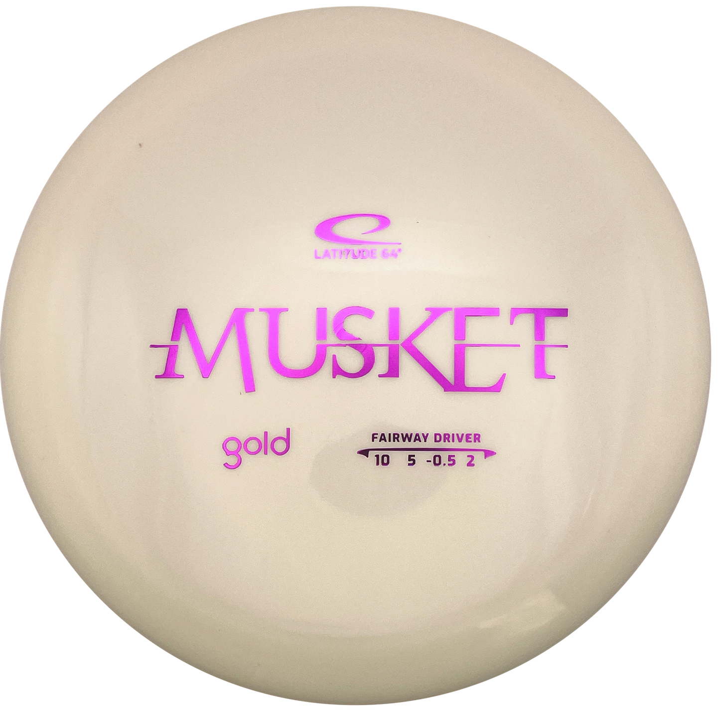 Latitude 64 Musket - Gold Line - White