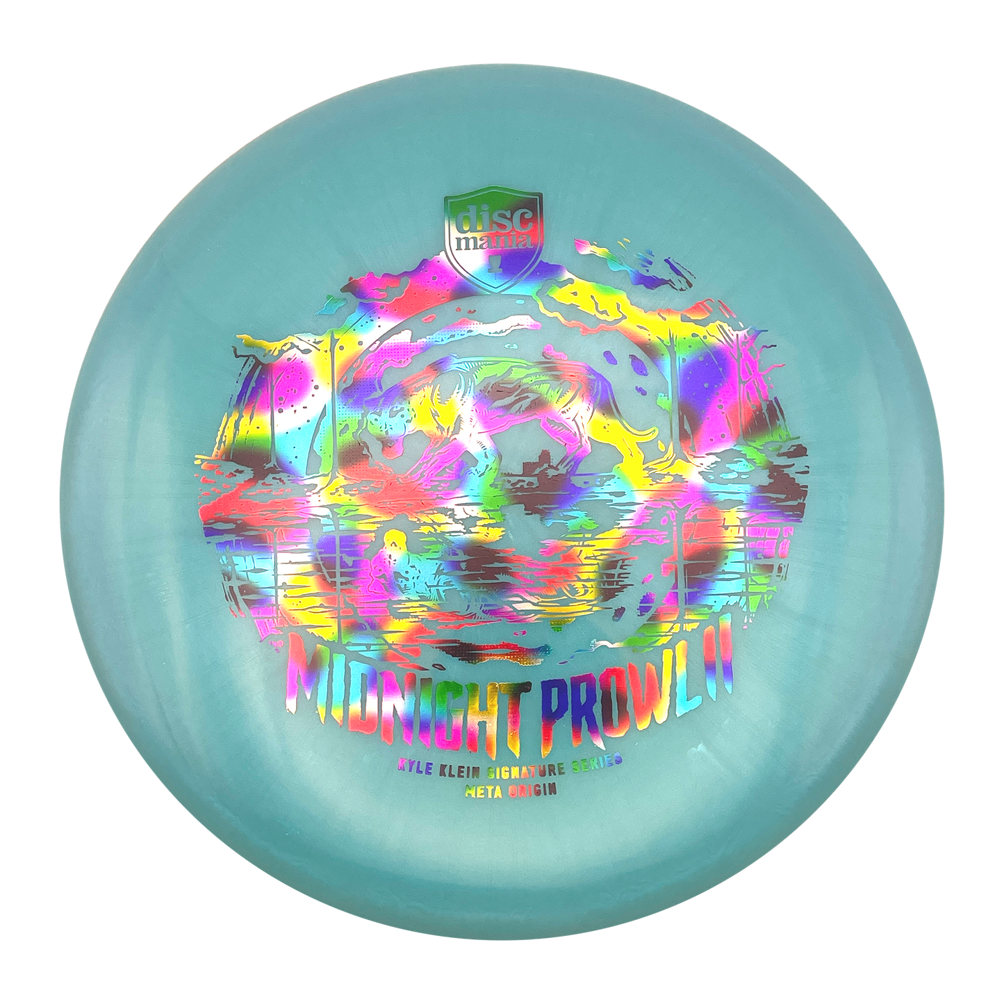 Discmania Midnight Prowl II - Meta - Kyle Klein Signature Range - Light Blue
