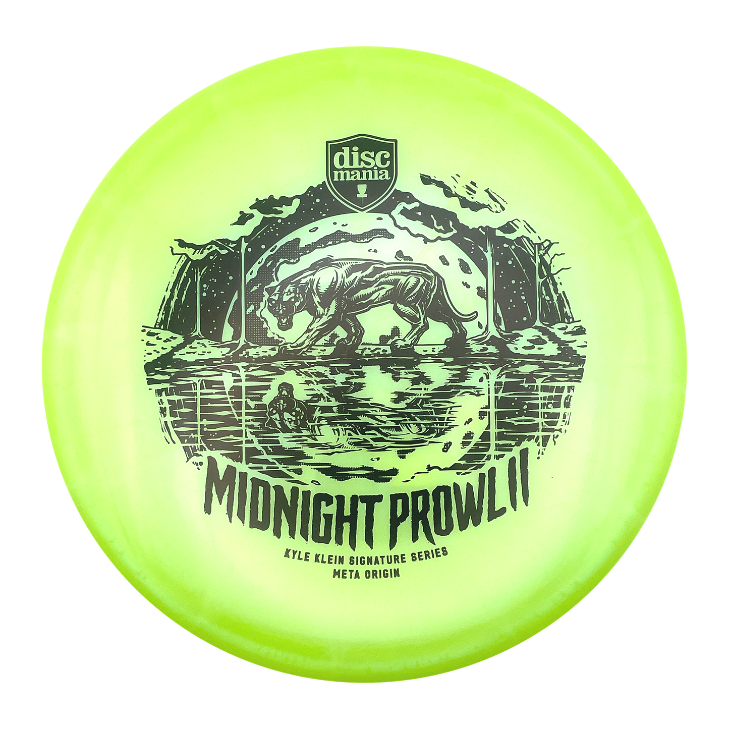 Discmania Midnight Prowl II - Meta - Kyle Klein Signature Range - Light Green
