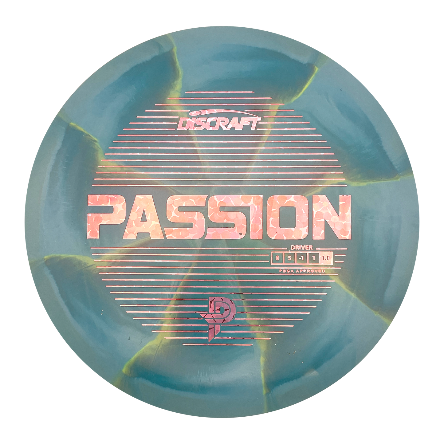 Discraft Passion - Paige Pierce Signature Series - ESP Line - Swirly Light Blue
