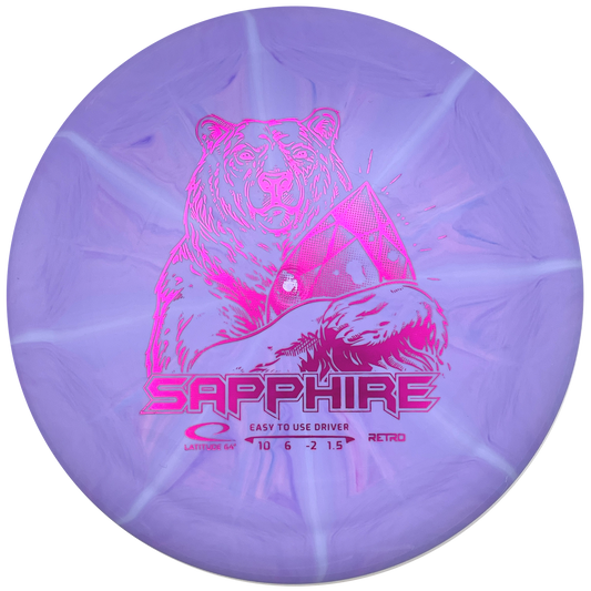 Latitude 64 Sapphire - Retro Burst Line - Purple