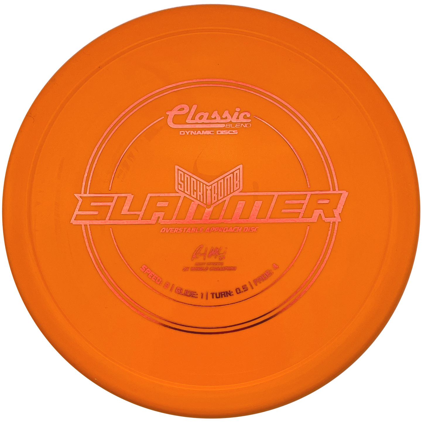 Dynamic Discs Sockibomb Slammer - Classic - Orange