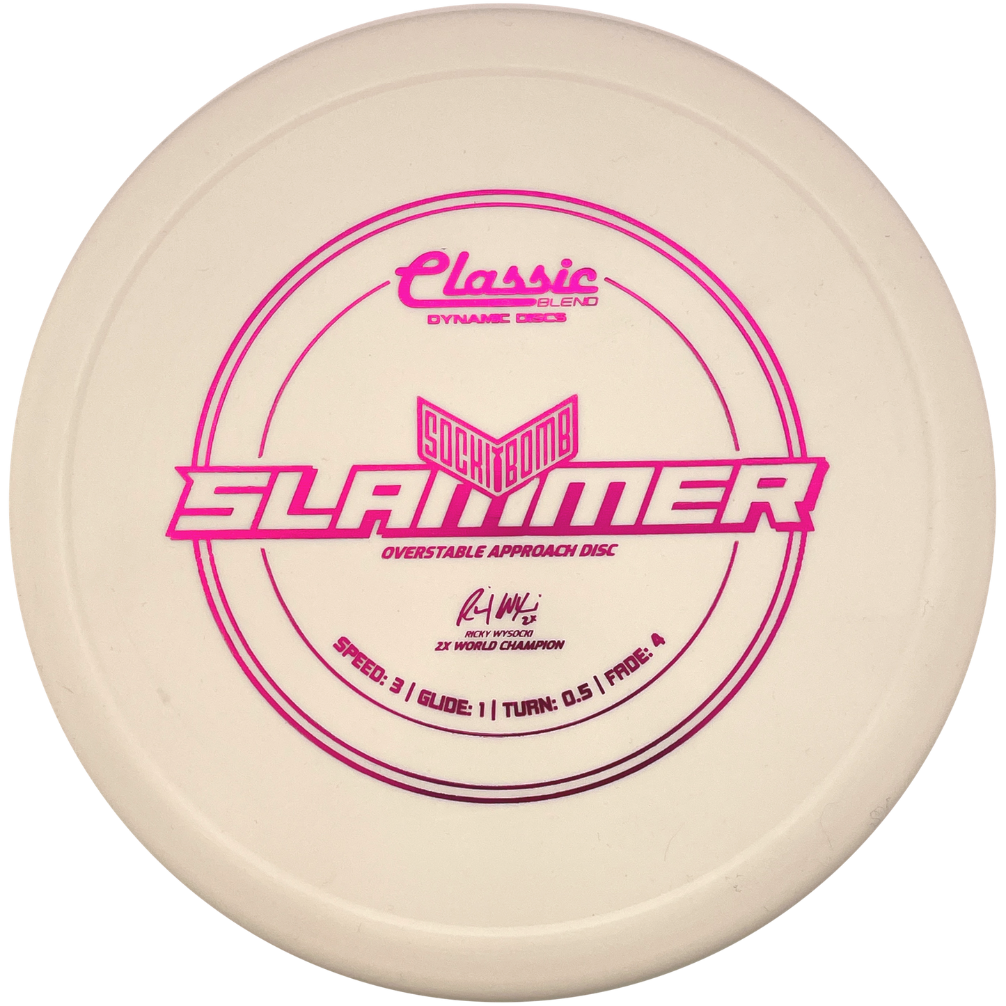 Dynamic Discs Sockibomb Slammer - Classic - White