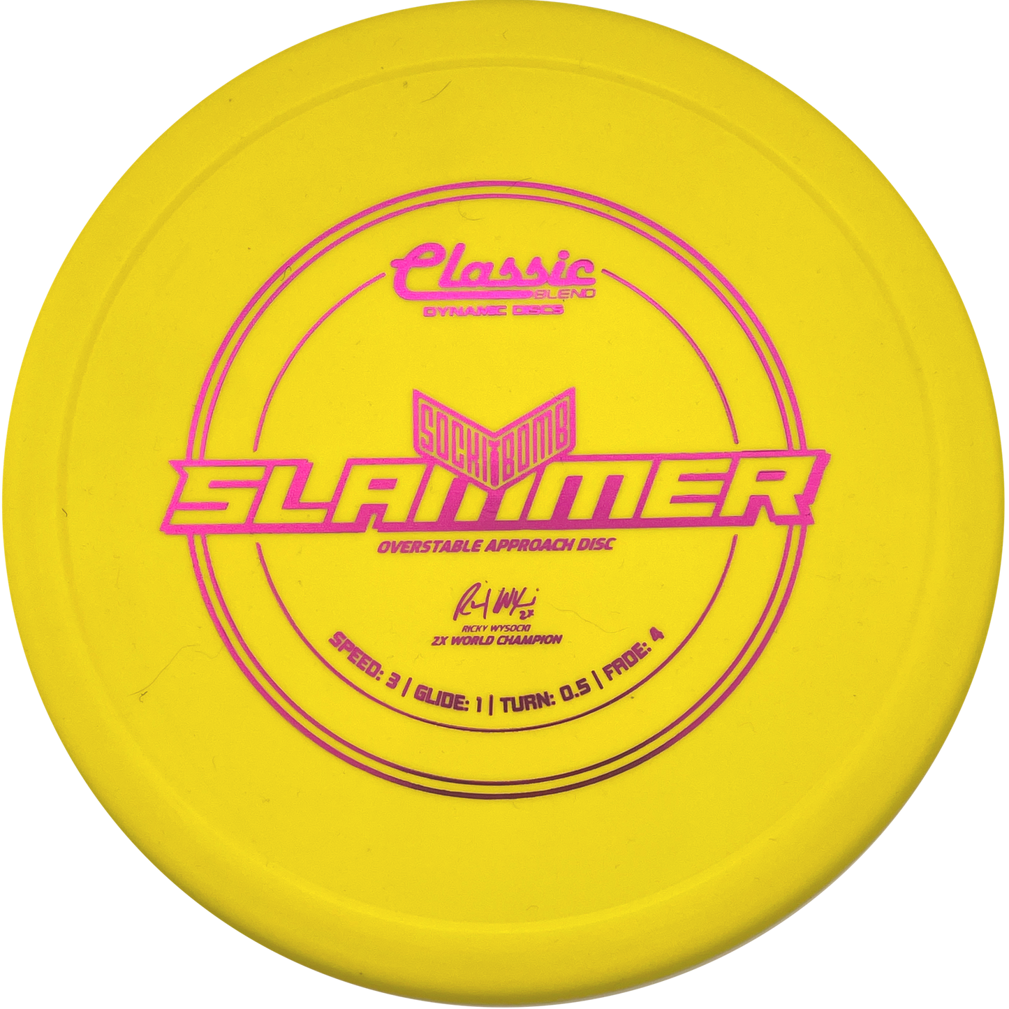 Dynamic Discs Sockibomb Slammer - Classic - Yellow