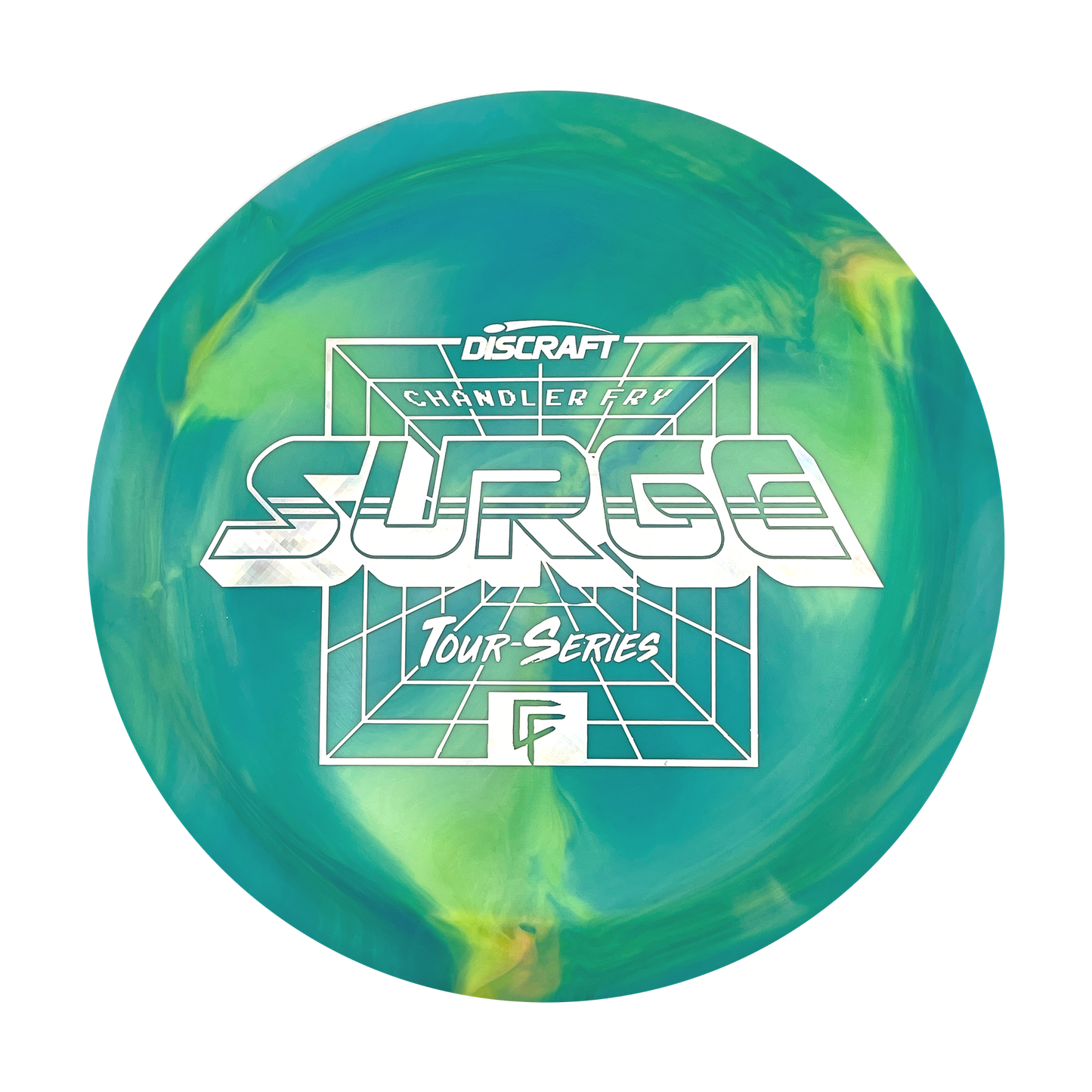 Discraft Surge - Chandler Fry Tour Series - Tour Series - Swirly Green