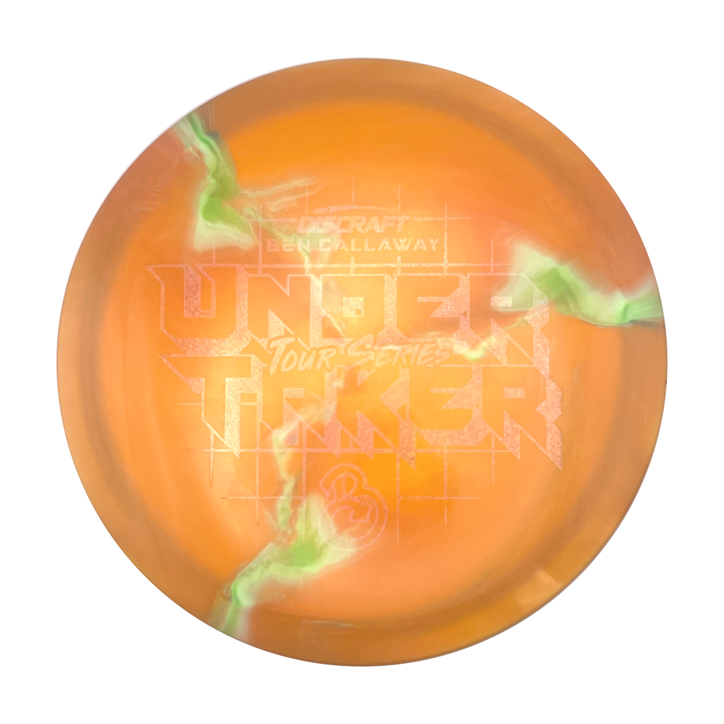Discraft Undertaker - Ben Callaway Tour Series - ESP Line - Swirly Orange