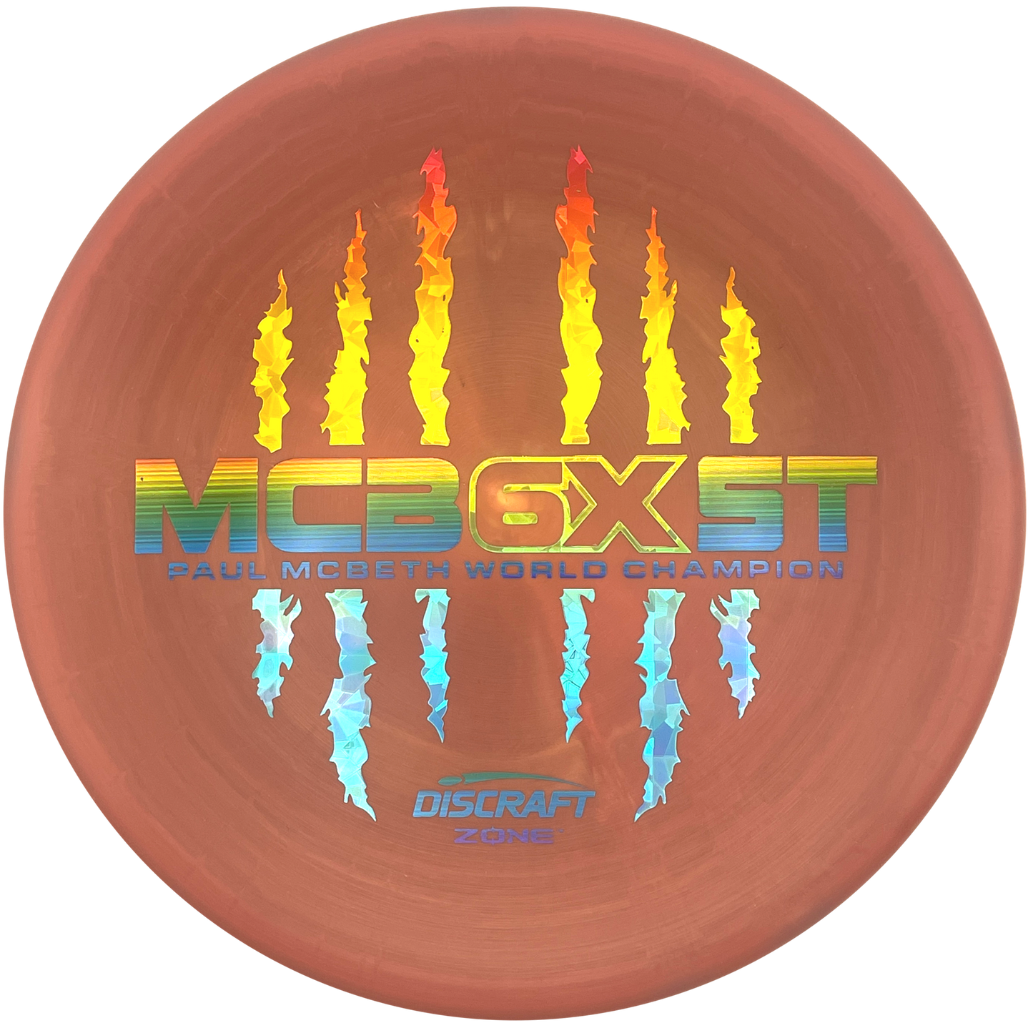 Discraft Zone - 6x Paul McBeth - ESP - Swirly Brown