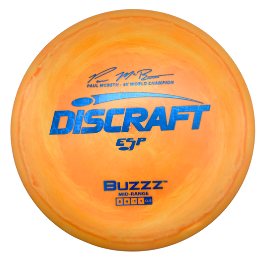 Discraft Buzzz - Paul McBeth - ESP Line - Swirly Orange