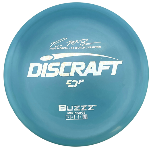 Discraft Buzzz - Paul McBeth - ESP Line - Swirly Turquoise