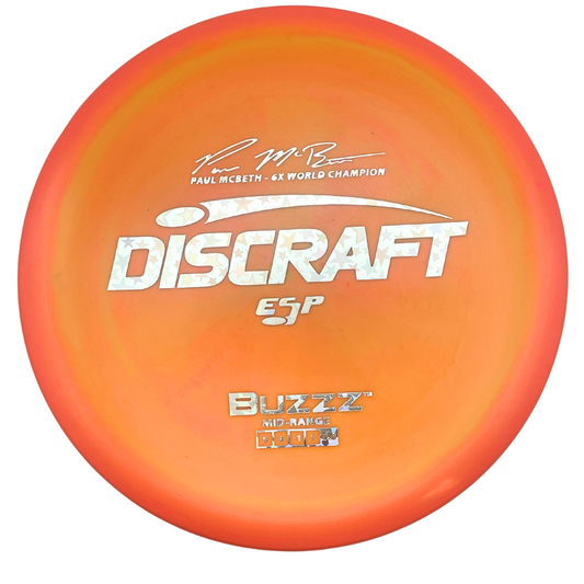 Discraft Buzzz - Paul McBeth - ESP Line - Swirly Orange