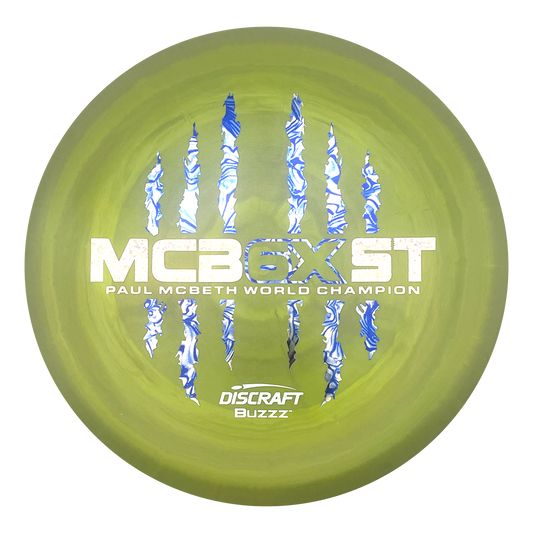 Discraft Buzzz - 6x Paul McBeth - ESP - Swirly Green