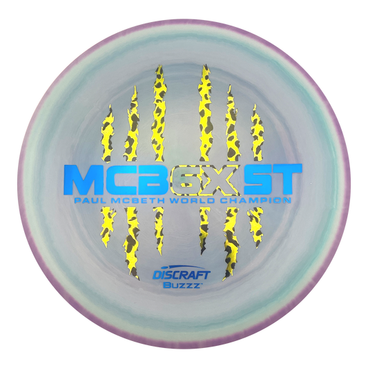 Discraft Buzzz - 6x Paul McBeth - ESP - Swirly Turquoise
