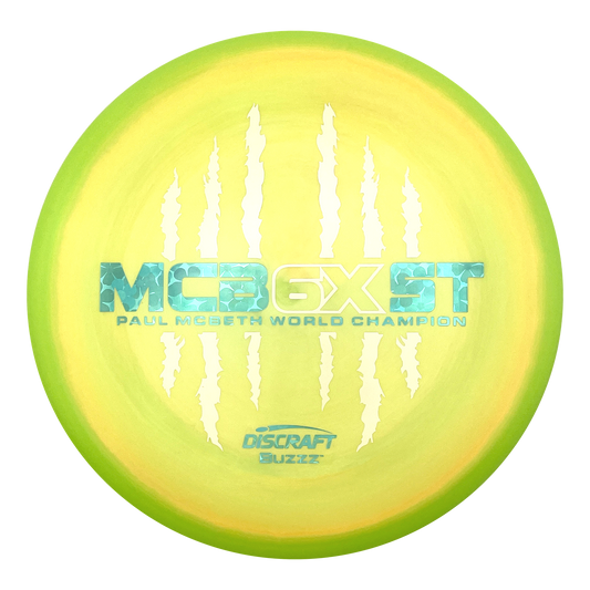 Discraft Buzzz - 6x Paul McBeth - ESP - Swirly Yellow