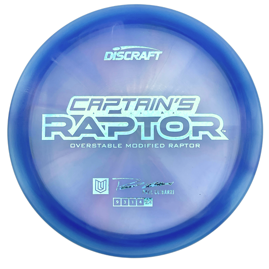 Discraft Captain's Raptor - Z Swirl Line - Blue