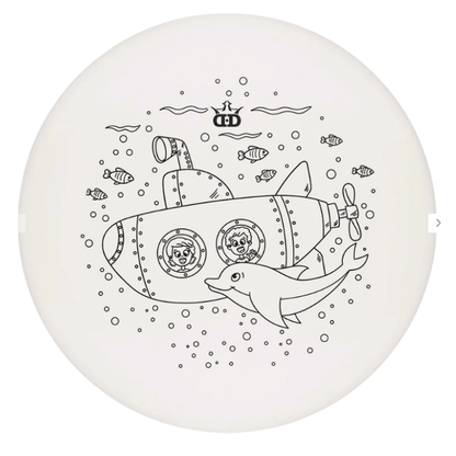 Dynamic Discs Motive -Coloring Book Series DyeMax - Submarine