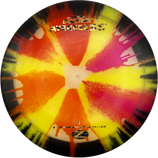 Discraft Avenger SS - Z Fly Dye - Black/Red/Yellow