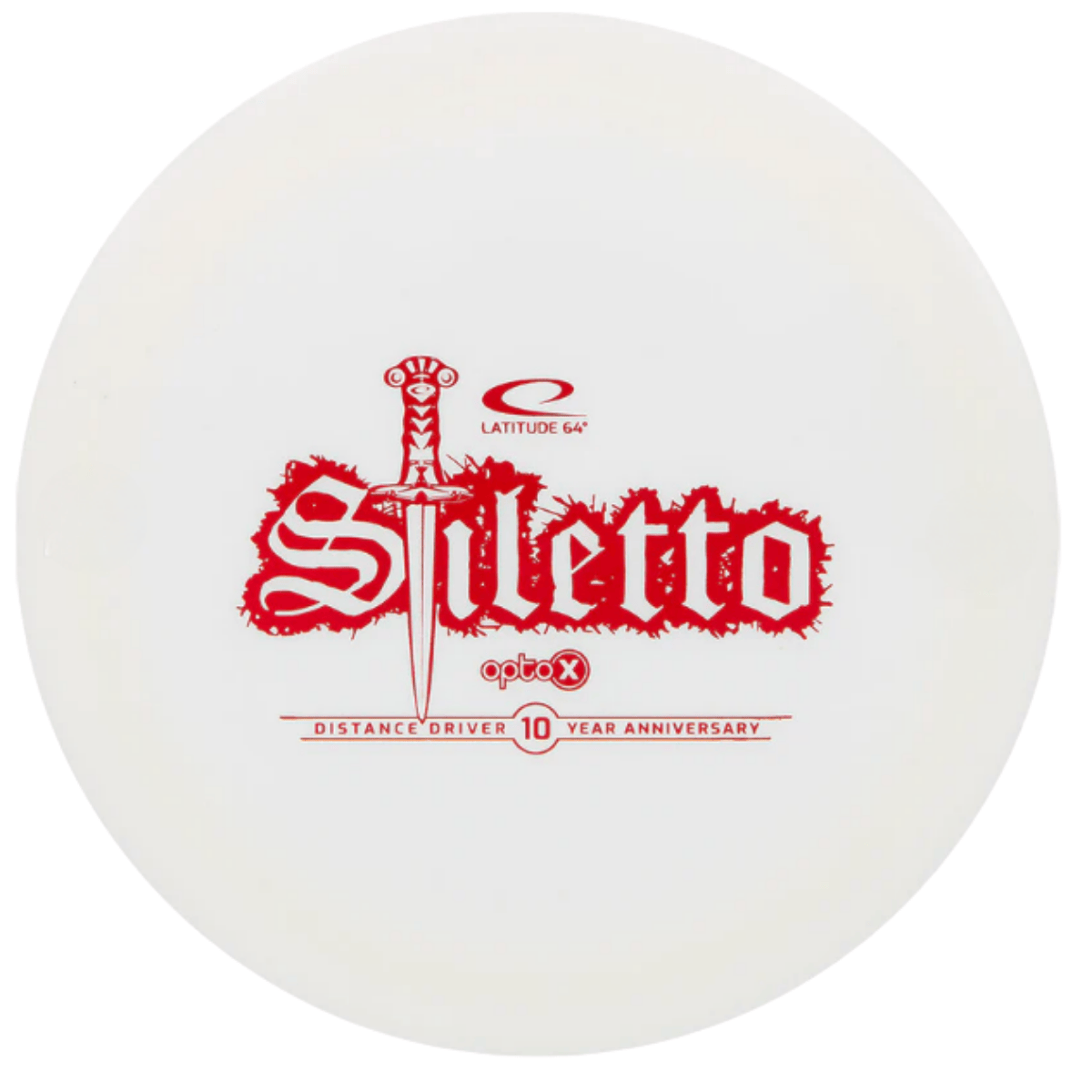 Latitude 64 Stiletto - 10 Year Stamp - Opto-X Line