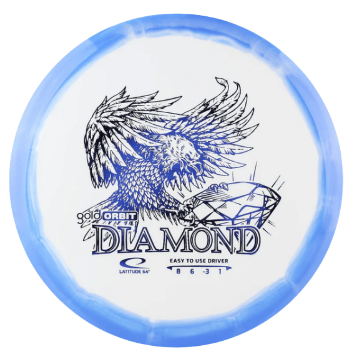 Latitude 64 Diamond - Gold Orbit Line