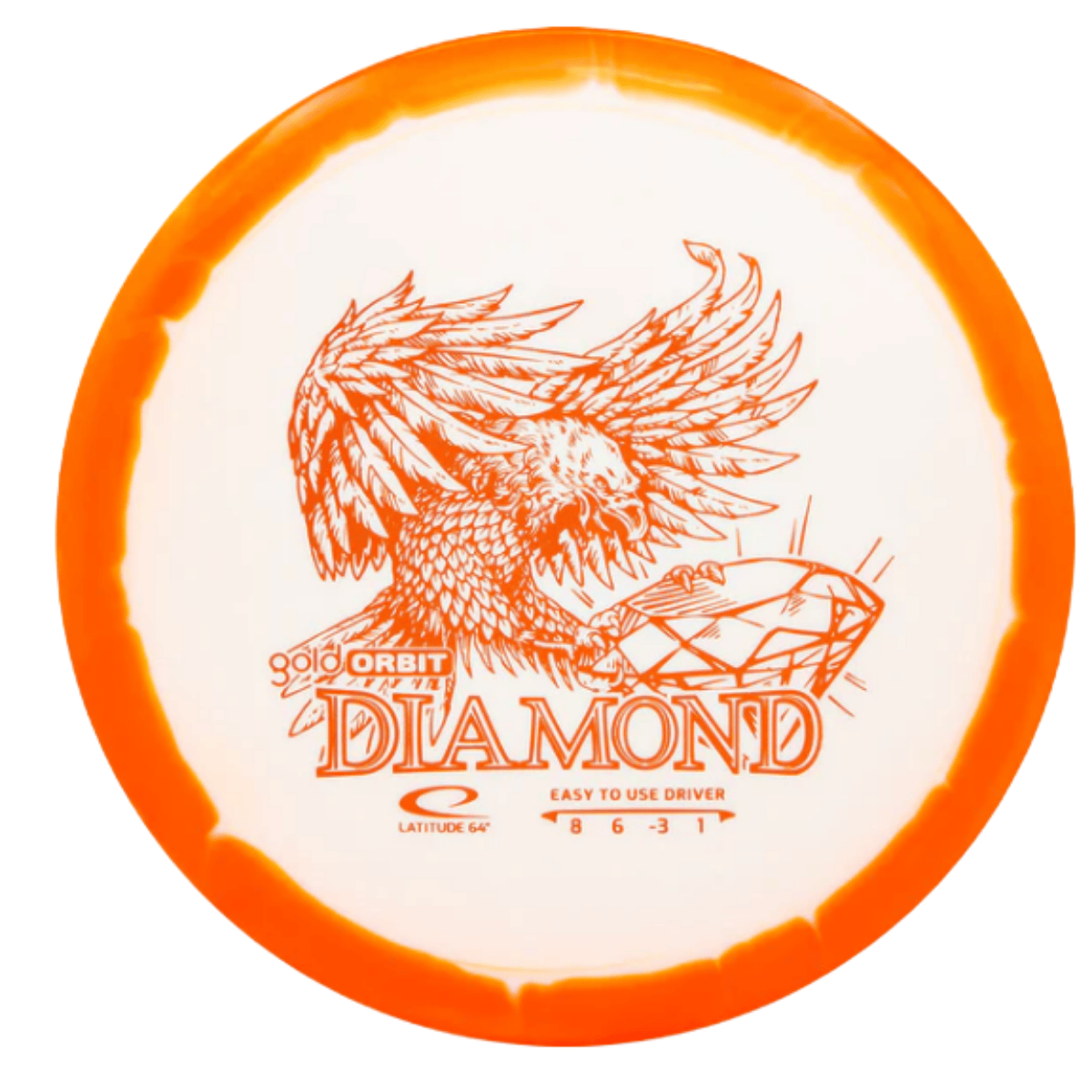 Latitude 64 Diamond - Gold Orbit Line