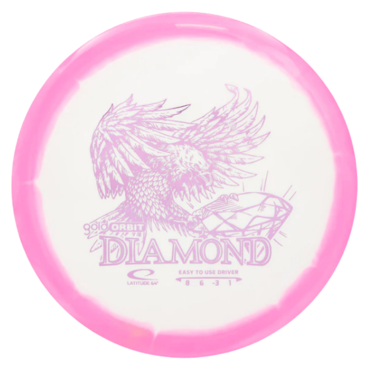 Latitude 64 Diamond - Gold Orbit Line