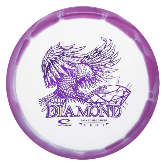 Latitude 64 Diamond - Gold Orbit Line