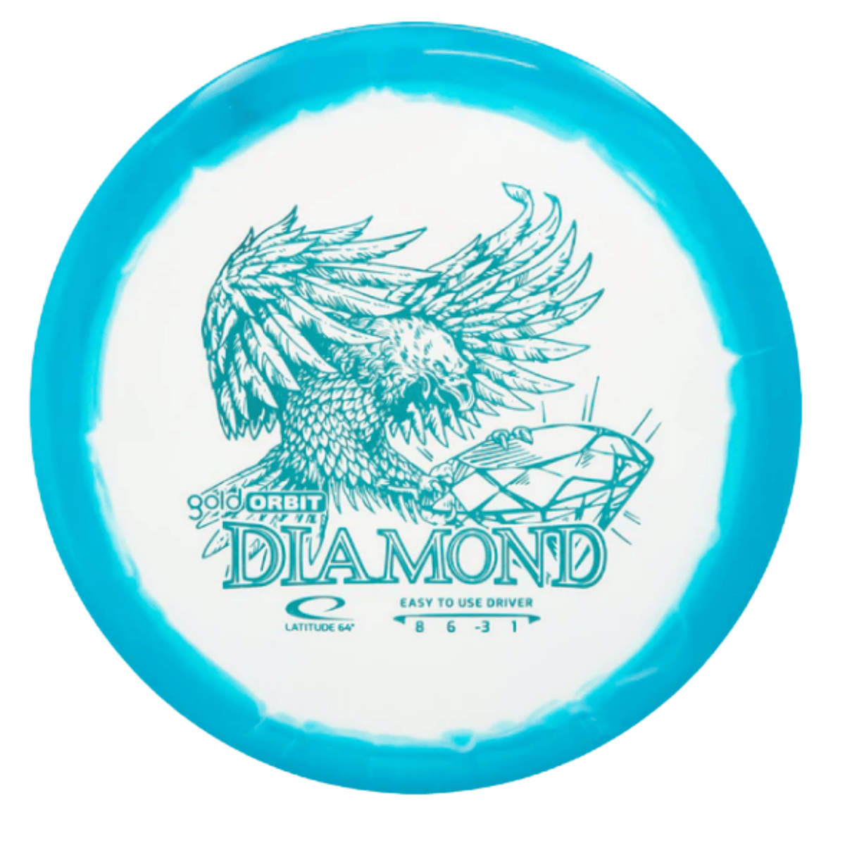 Latitude 64 Diamond - Gold Orbit Line