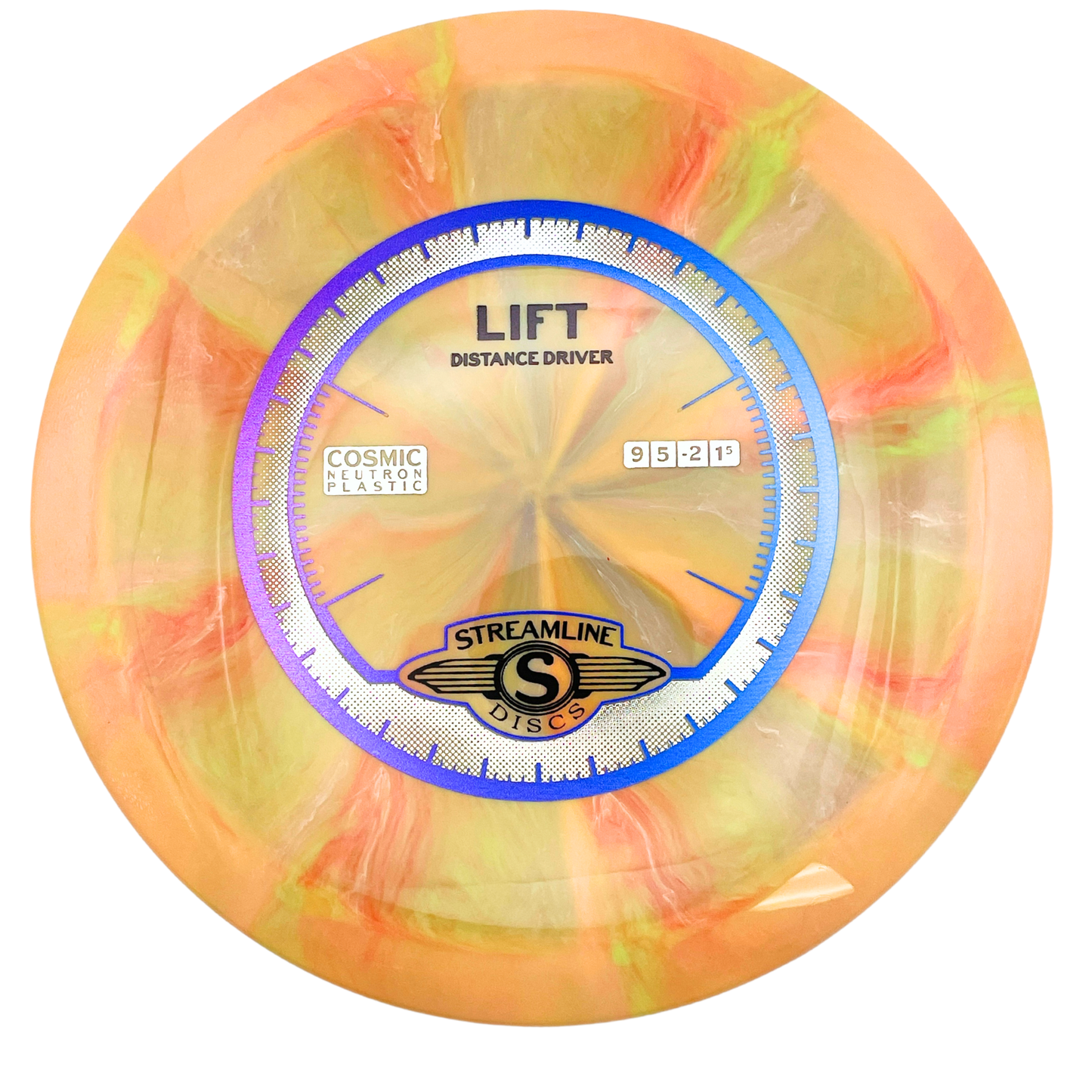 Streamline Lift - Cosmic Neutron - Light Orange Swirl