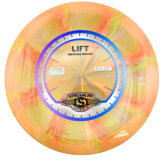 Streamline Lift - Cosmic Neutron - Light Orange Swirl