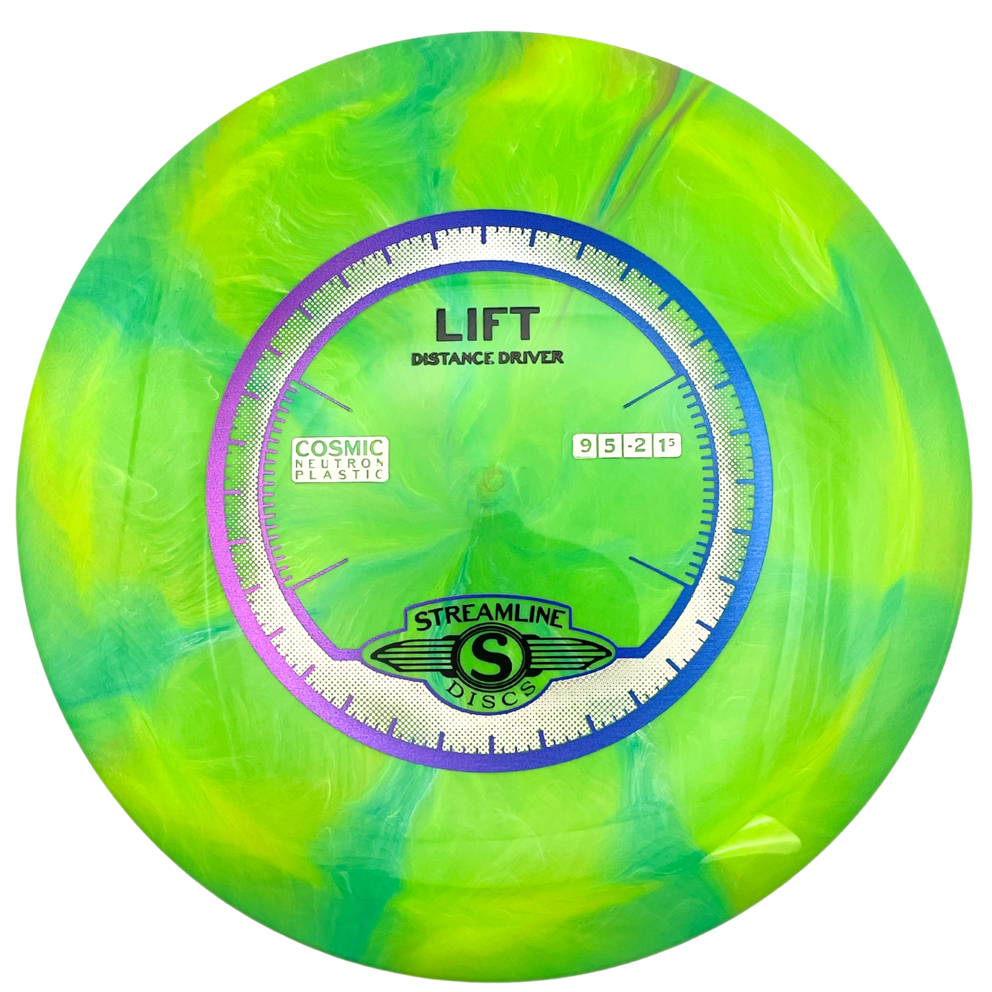 Streamline Lift - Cosmic Neutron - Green Swirl