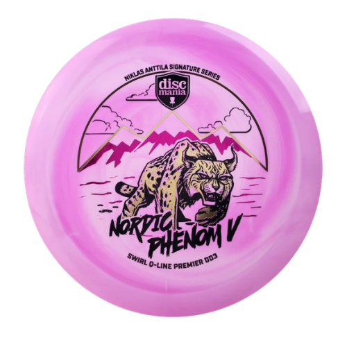 Discmania DD3 - Nordic Phenom 5 - Niklas Anttila Signature Series - Swirl Q Line
