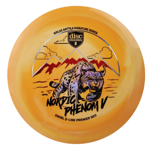 Discmania DD3 - Nordic Phenom 5 - Niklas Anttila Signature Series - Swirl Q Line