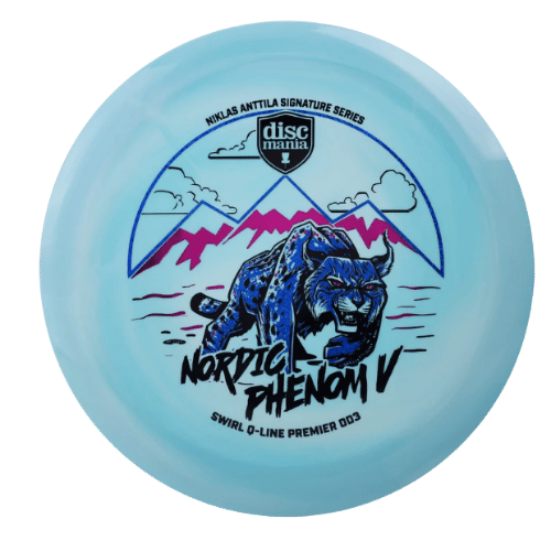 Discmania DD3 - Nordic Phenom 5 - Niklas Anttila Signature Series - Swirl Q Line