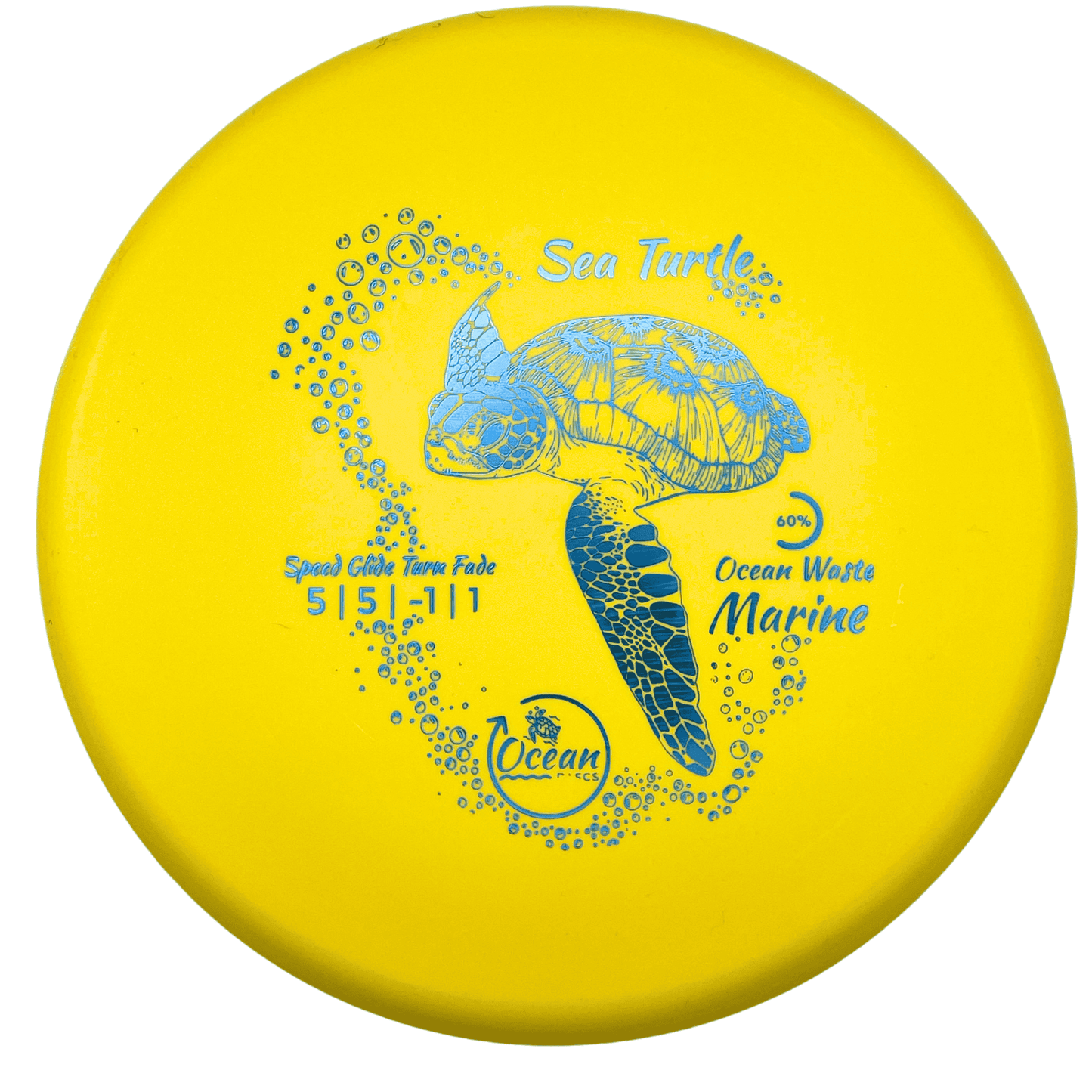Ocean Discs Sea Turtle - Ocean Waste Marine