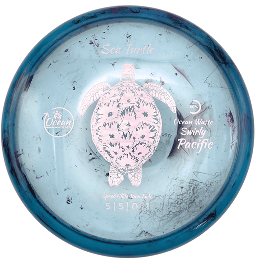 Ocean Discs Sea Turtle - Ocean Waste Swirly Pacific