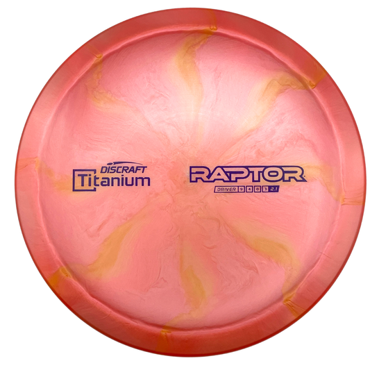 Discraft Raptor - Titanium Line - Pink