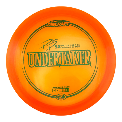 Discraft Undertaker - Paige Pierce - Z Line - Orange