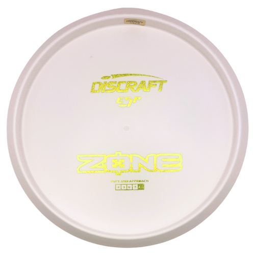 Discraft Zone - ESP Line - Bottom Stamp - White