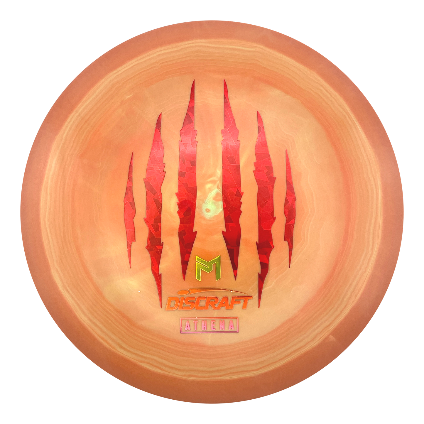 Discraft Athena - 6x Paul McBeth - ESP - Swirly Orange