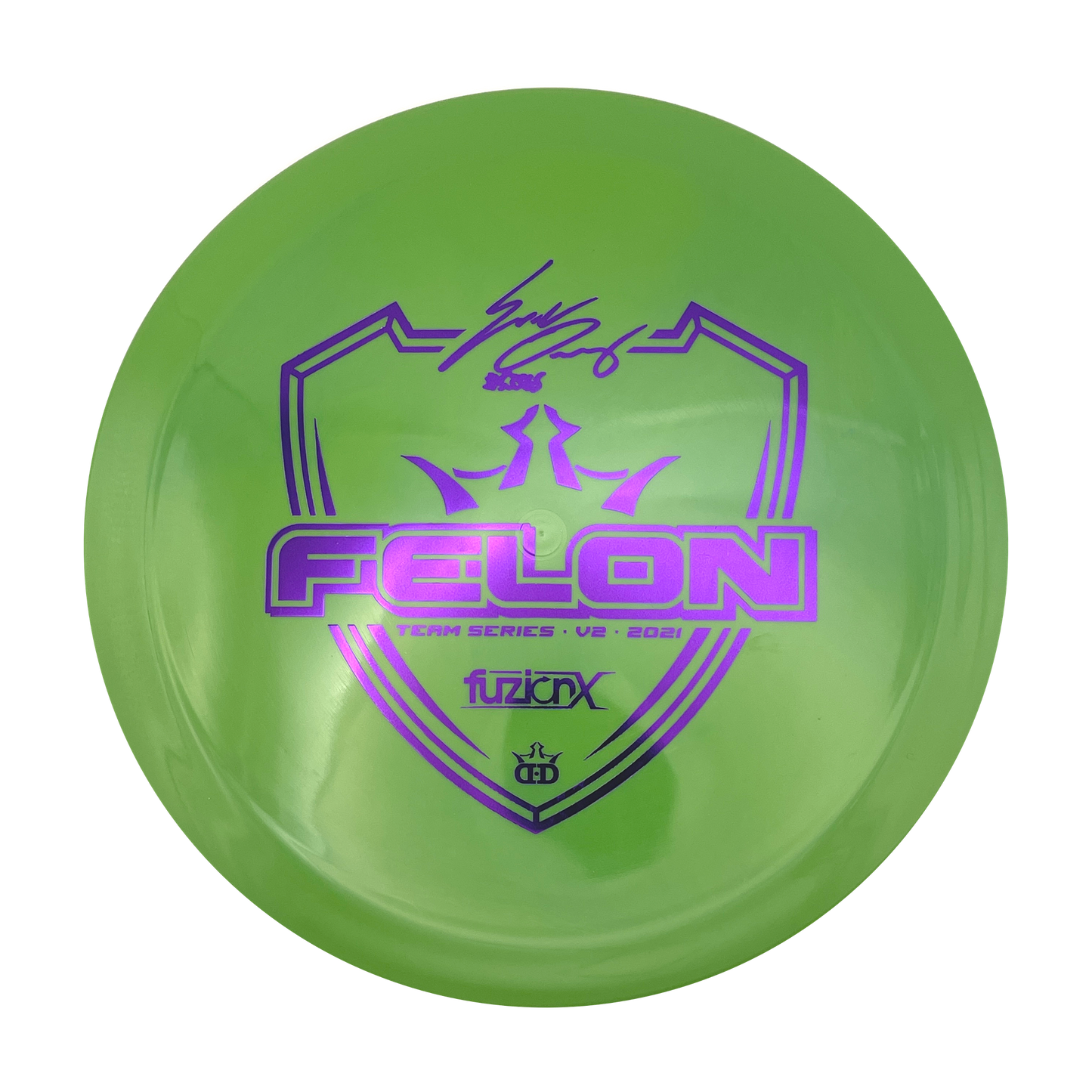 Dynamic Discs Felon - Eric Oakley - FuzionX Line - Green