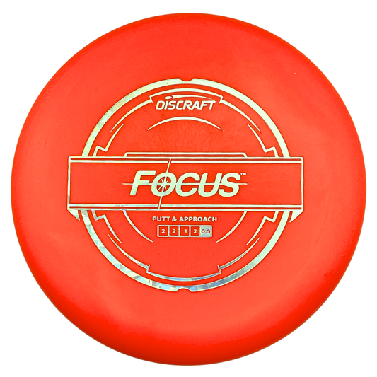 Discraft Focus - Putter Line - Orange