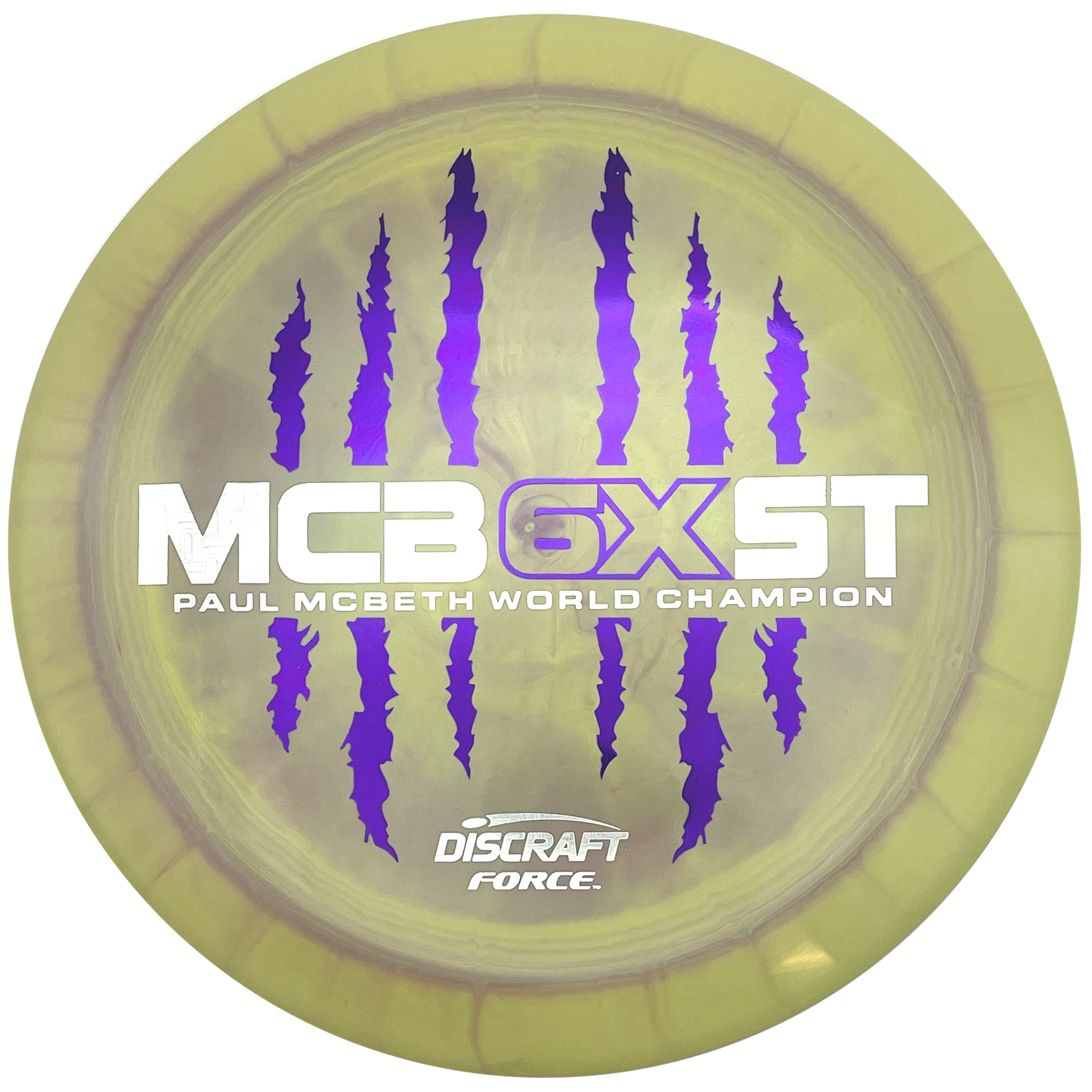 Discraft Force - 6x Paul McBeth - ESP - Swirly Green